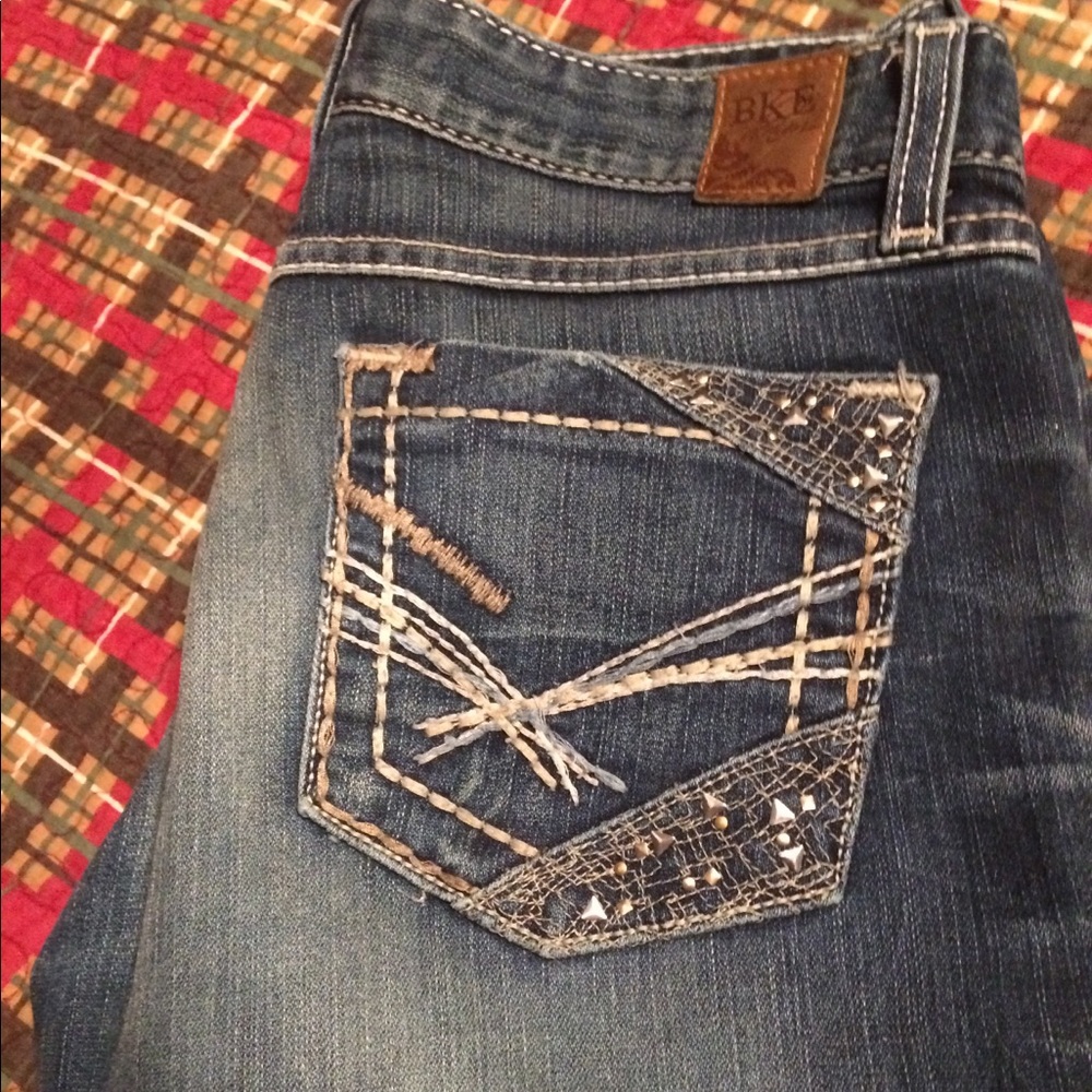 BKE Stella skinny jeans.